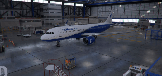 [A32NX] Blue Air Romania by Dorel v1.0