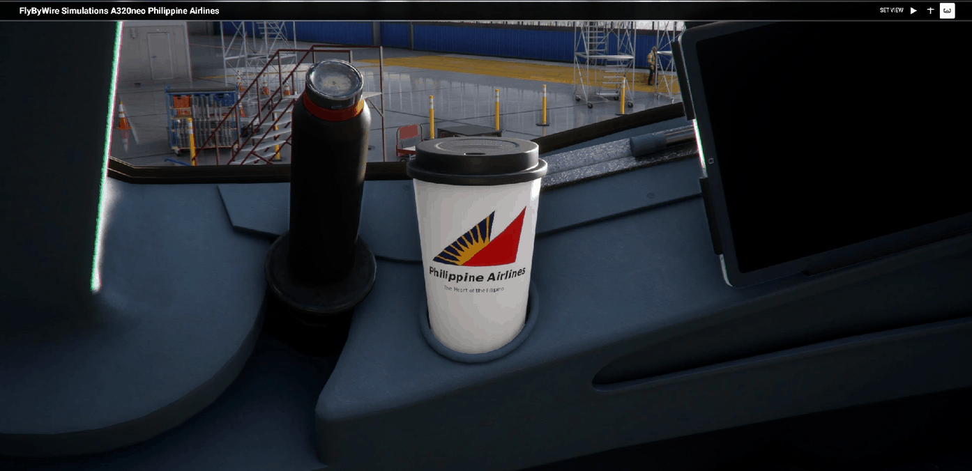(A32NX) Philippines Airlines Coffee Cups v1.0