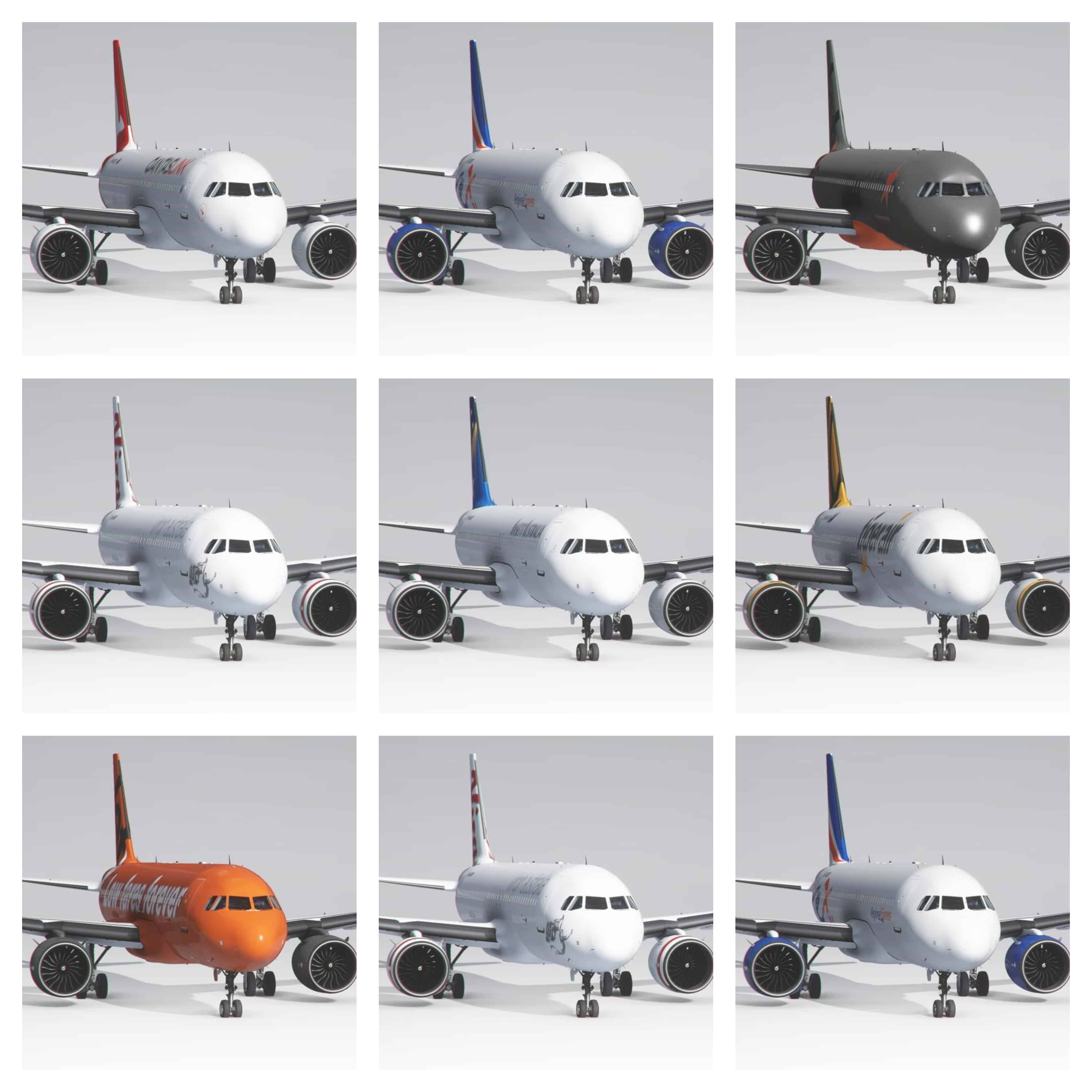 Australia 8K A32NX Livery Pack