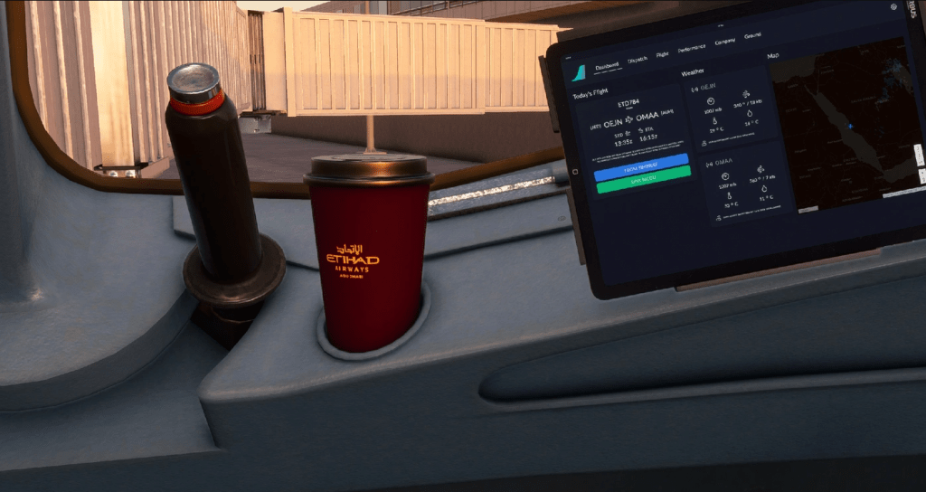 ETIHAD Airways Coffee Cups v1.0 - MSFS2020 Other Mod