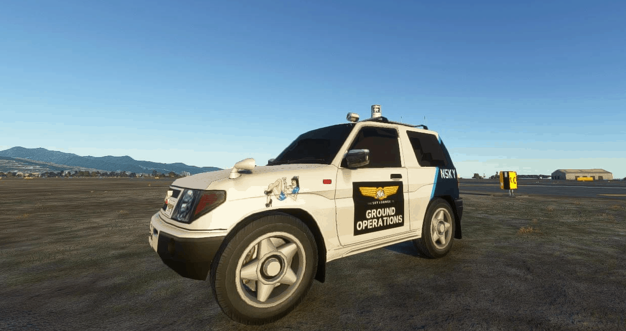 Mitsubishi Pajero – The Sky Lounge Ground Ops v1.0