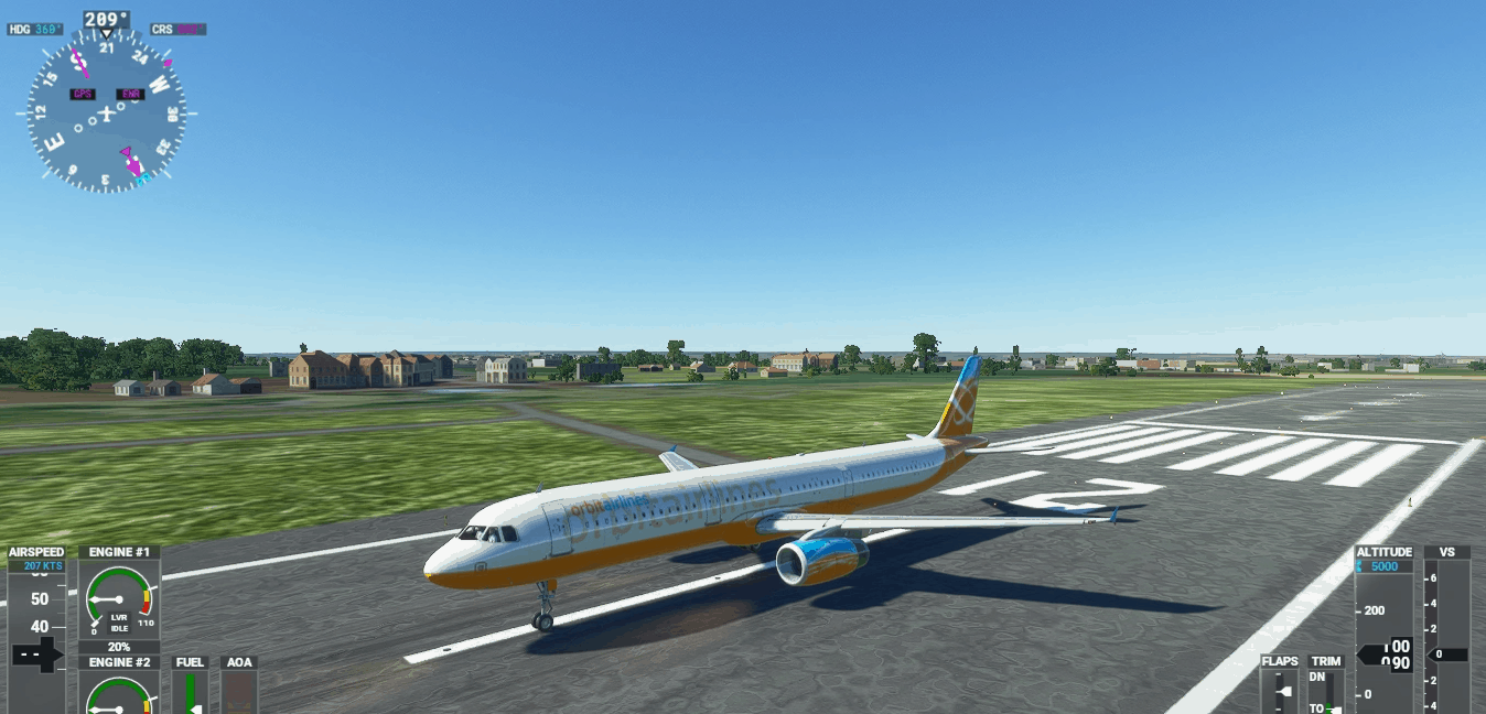 orbit airlines livery for PMP A321 v1.0