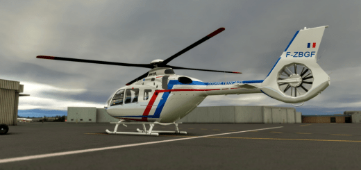Airbus H135 – F-ZBGF | Douane Française v1.01