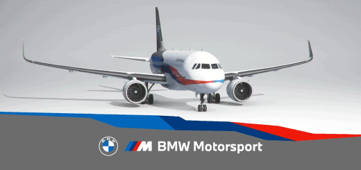 BMW M Motorsport A32NX Livery v1.0