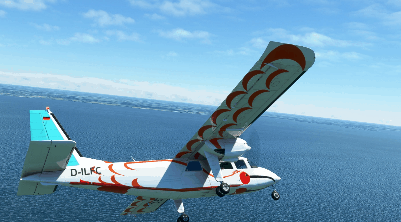 Britten-Norman BN-2 Luftverkehr Friesland Harle LFH D-ILFC v1.0