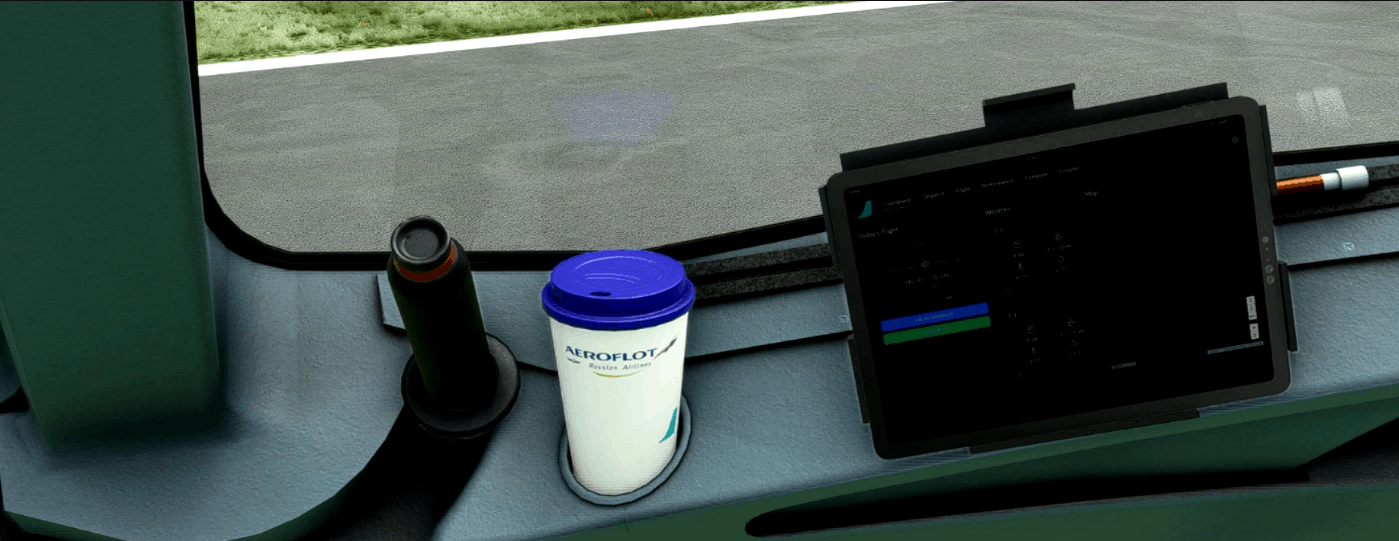 [FBW] Aeroflot Coffee Cup v1.0