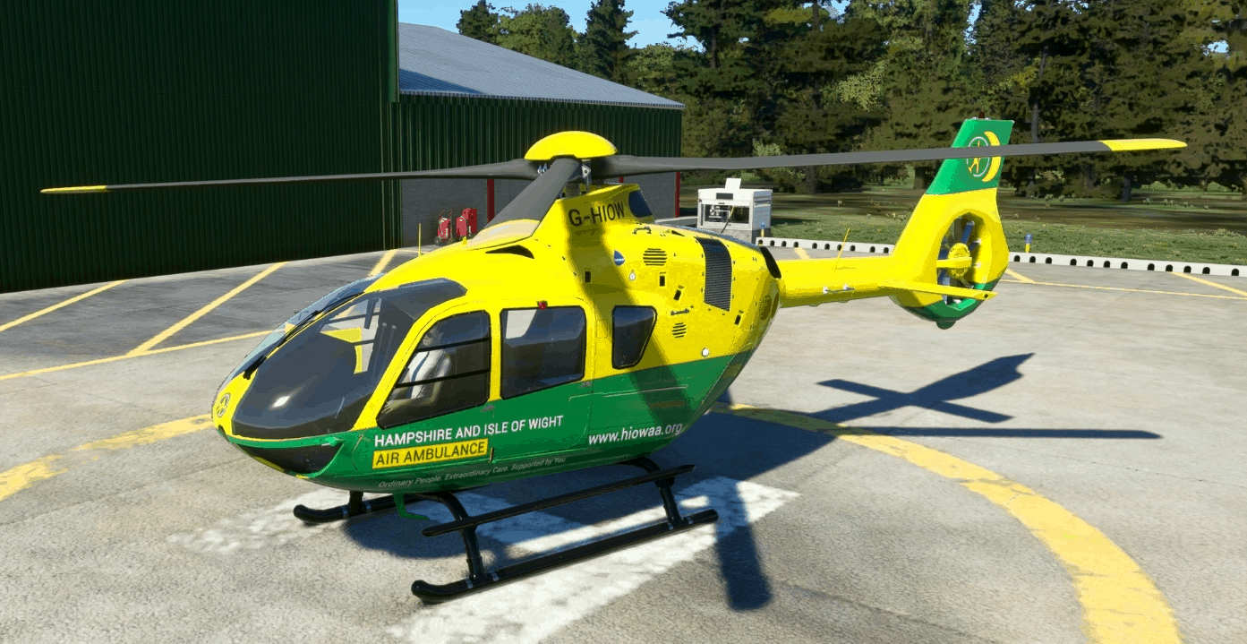 Hampshire & Isle of Wight Air Ambulance | Airbus H135 | 8K v1.1