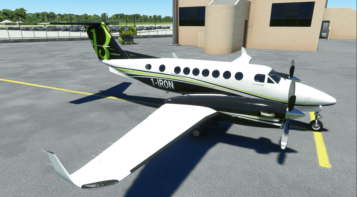 Beechcraft King Air 350i House Green v1.0