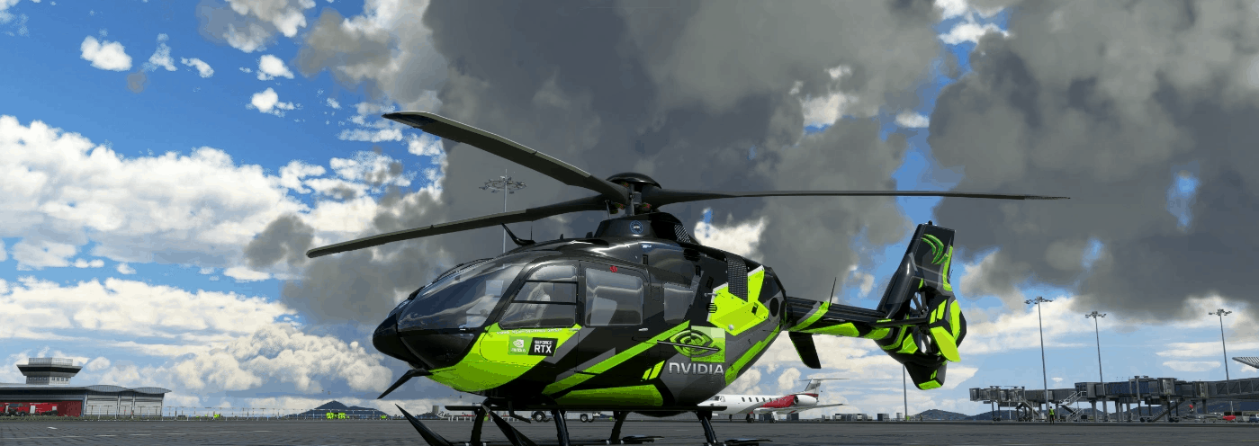 HPG H135 Nvidia Livery v1.0