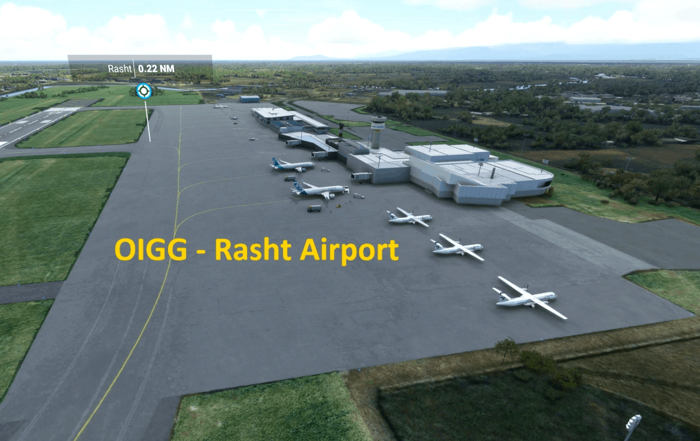 MSFS 2020-Rasht Airport rebuilt v1.0
