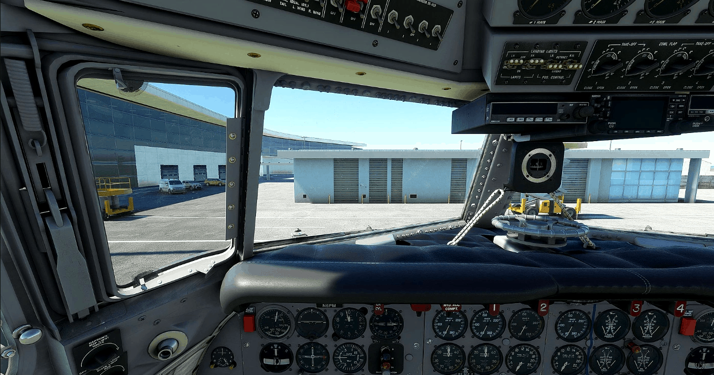 PMDG DC-6 Better Cameras v1.0
