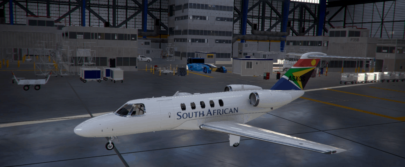 CJ4 South African Airways v1.0