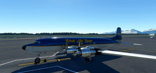 PMDG DC-6B Everts Air Cargo (N451CE | 2017) v1.0