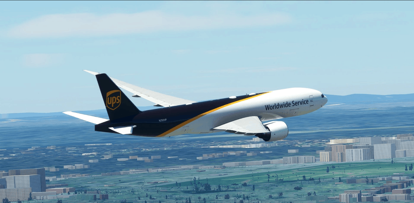 UPS / United Parcel Service CaptainSim 777-200F v1.0