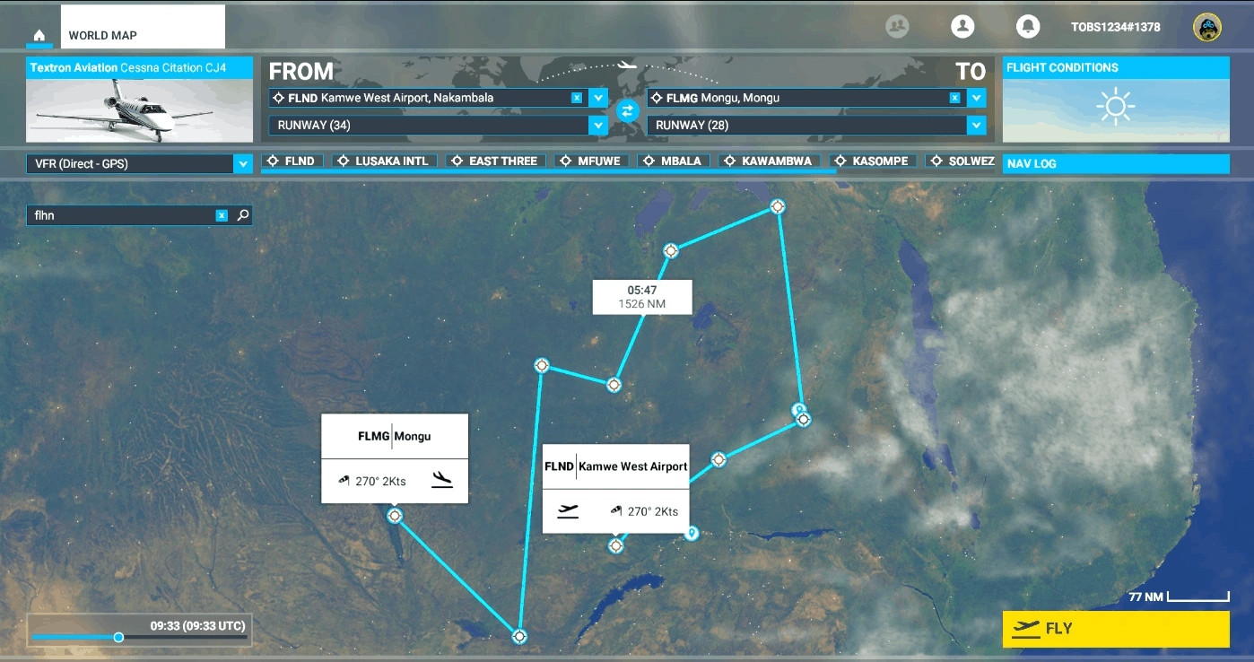 Zambian Provinces Bush Trip v1.0