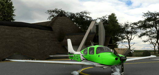 2019 Cirrus SR22 G6 Turbo – Carbon Edition with South African registration ZS-ZZZ. v1.0