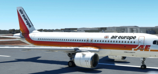 [A32NX] AIR EUROPE G-BOYN 8K v1.0