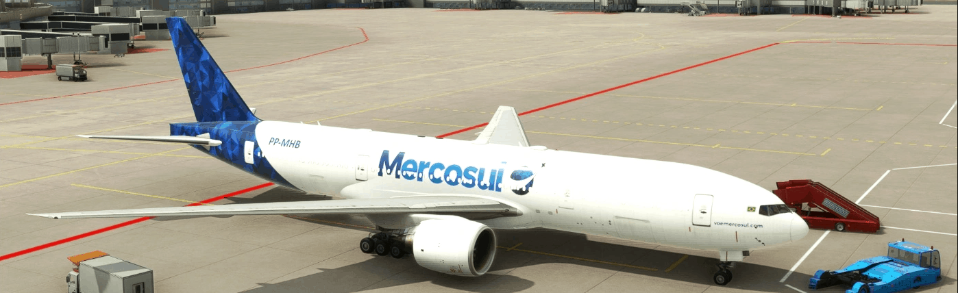 Livery – Mercosul – MLA – CS B772 v1.0