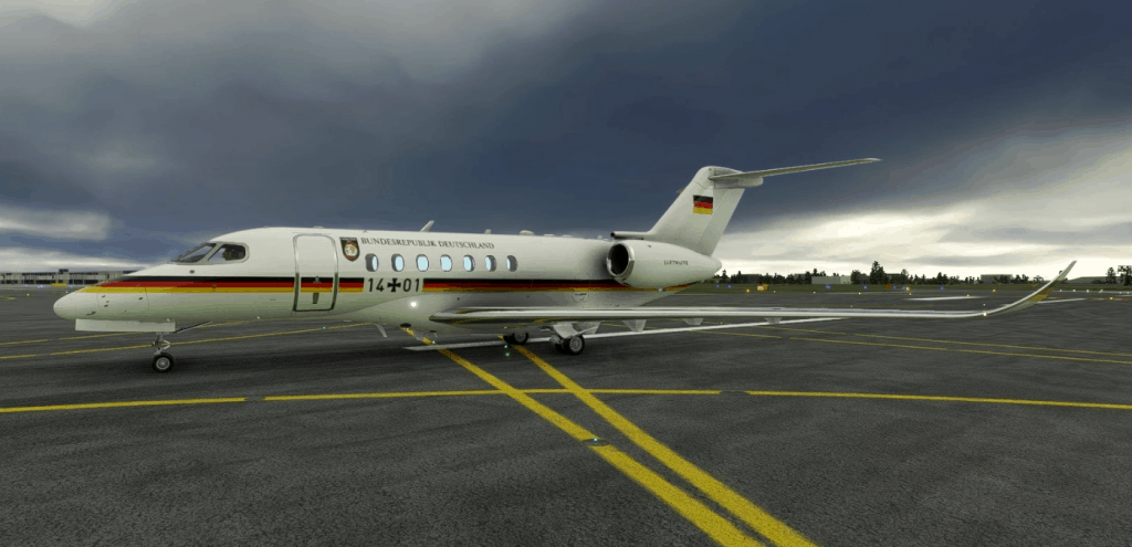 Luftwaffe Cessna Citation Longitude v1.0 - MSFS 2020 Liveries Mod