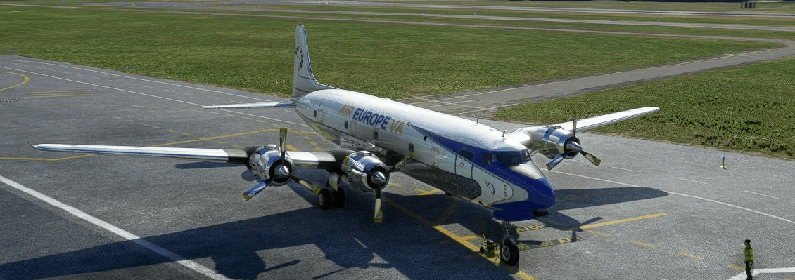 PMDG DC6A Air Europe VA F-HJMA v1.0