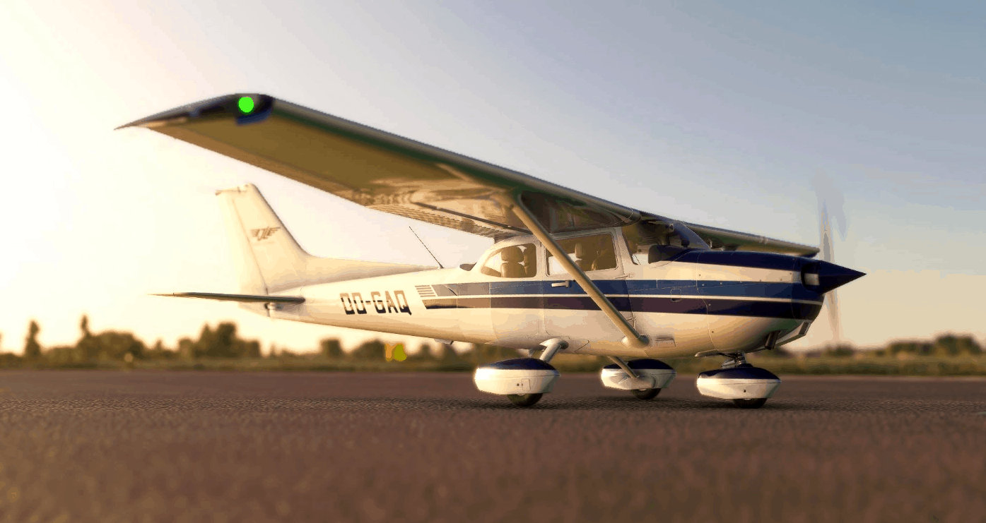 Asobo Cessna 172 OO-GAQ v1.0