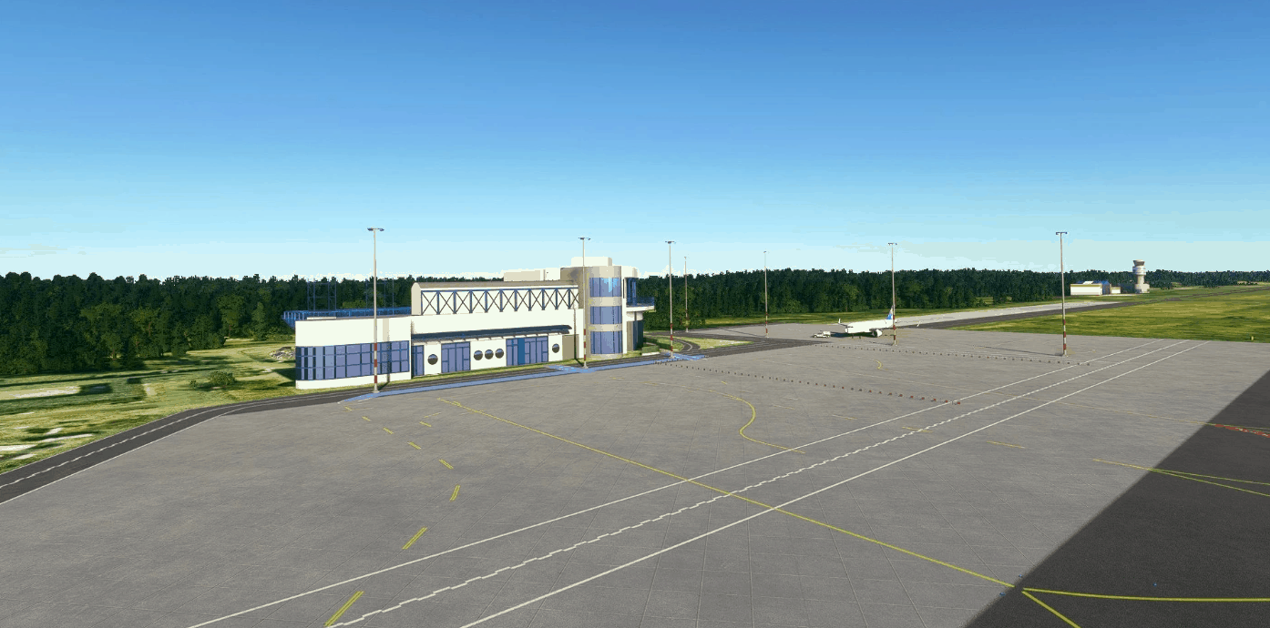 EPSC - Szczecin Goleniów airport BETA v0.3 - MSFS 2020 Airports Mod
