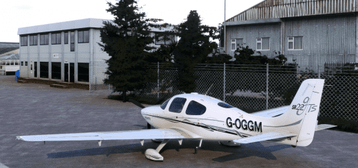 2005 Cirrus SR22-GTS Gen 2 with British registration G-OGGM. v1.0