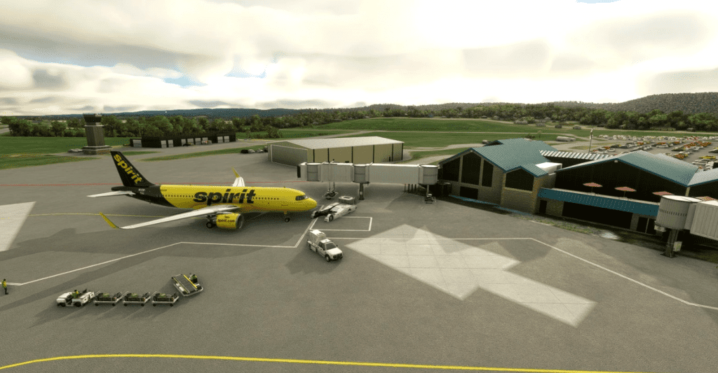 Arnold Palmer Regional Airport Latrobe, PA (KLBE) v1.0 MSFS2020