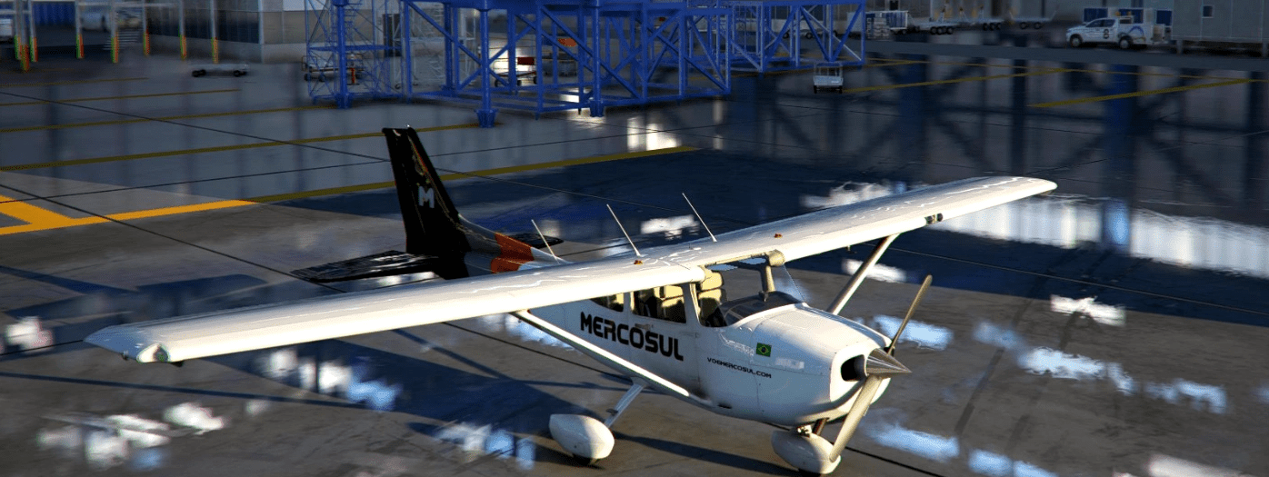 Livery – Mercosul – MLA – C172 G1000 Primitive v1.5