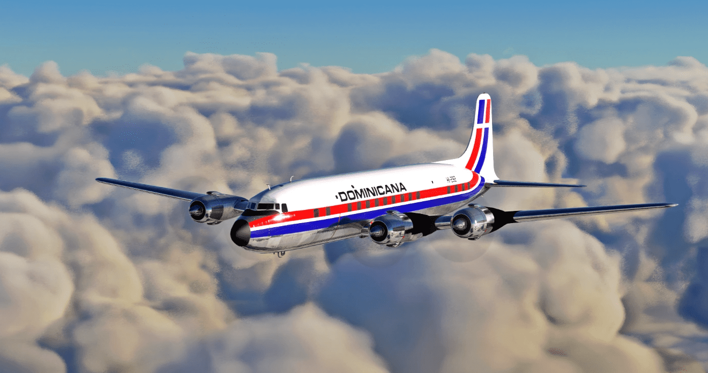 PMDG DC-6 A&B – Dominicana v1.0