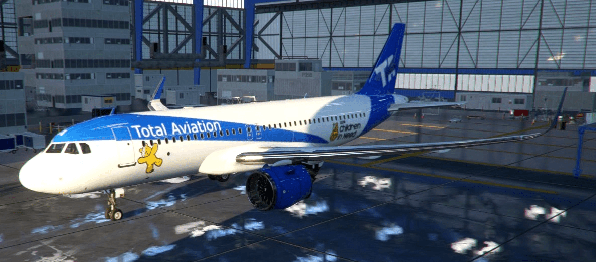 [A32NX] TA Children In need Livery v1.0