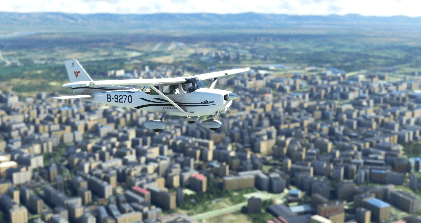 C172 CAFUC Civil Aviation Flight University of China Livery v1.0