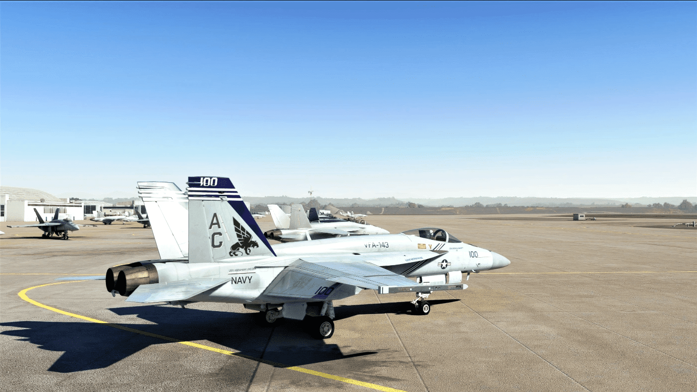 F/A-18E Rhino – VFA-143 Pukin Dogs CAG Bird v1.0