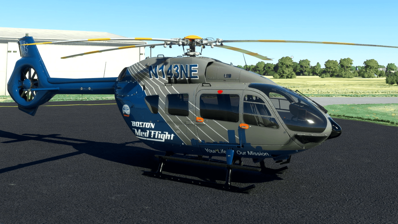 HPG Airbus H145 Boston Med Flight Civil B4 v1.2