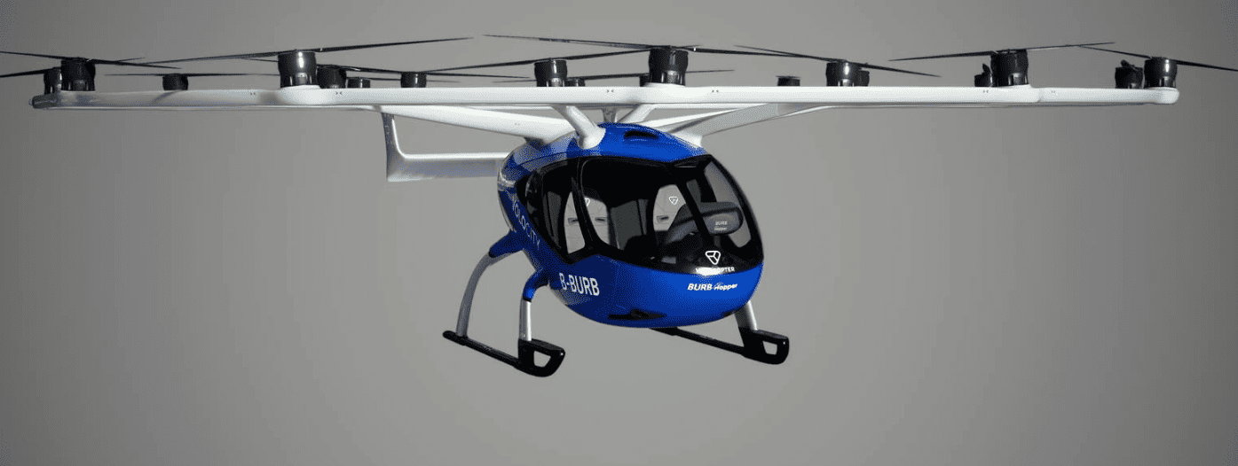 VoloCity BURB-Hopper Blue Livery v1.0