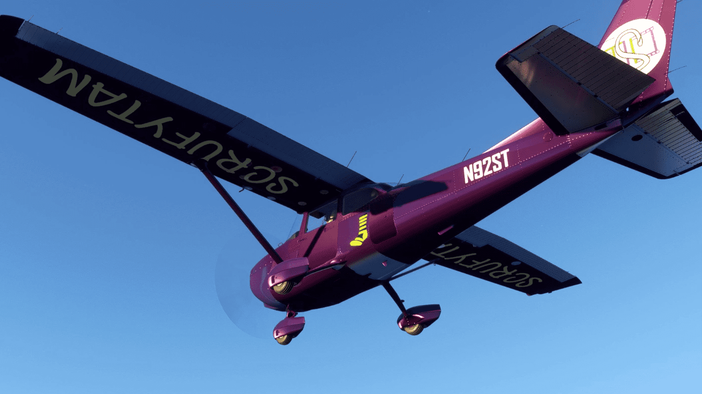 Cessna 172 Steam Gauges and G1000 “scrufytam” livery v1.0