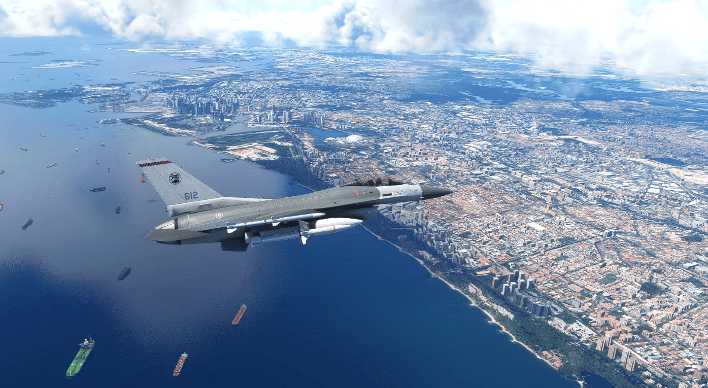 F-16 Republic of Singapore Air Force 140 Squadron #612 v1.0