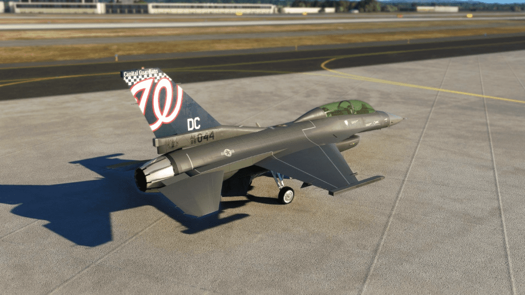 F16D DC Air National Guard 113th Wing Nationals tail v1.0 MSFS2020