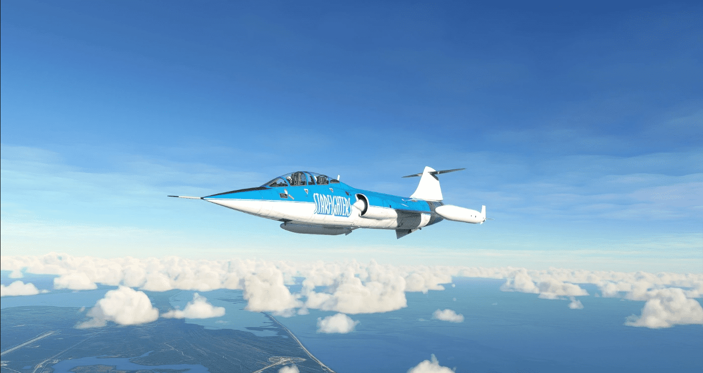 Lockheed TF-104 N104RB v1.0