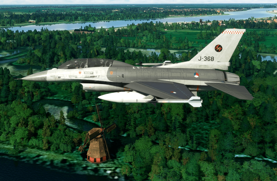 RNLAF F-16BM J-368 v1.0