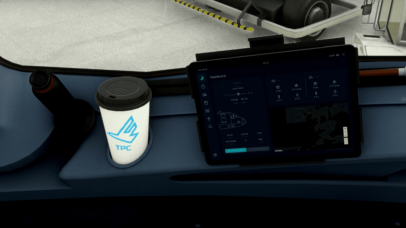 TPC coffee cup for FBW A320 v1.0