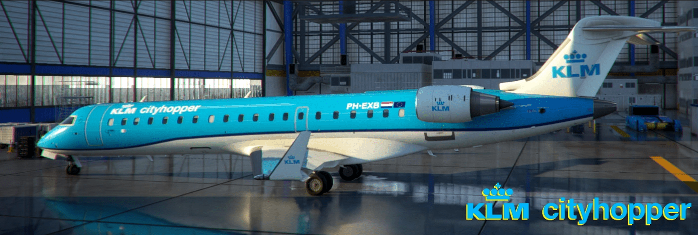 Aerosoft CRJ550 MSFS KLM v1.0
