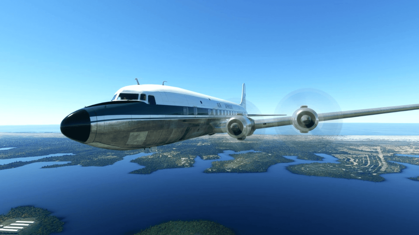 PMDG DC-6B Air Afrique (F-BGSN) v1.0