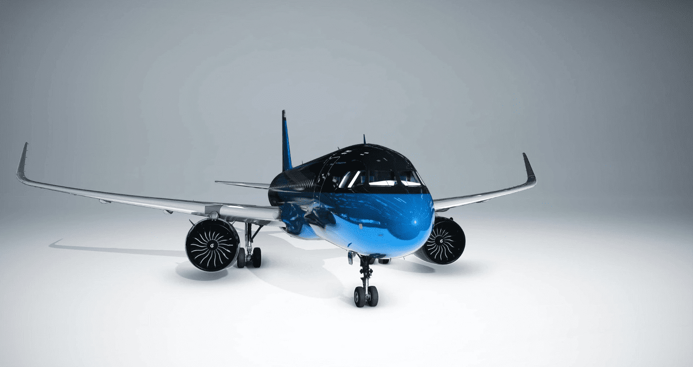 FBW A32NX BLUE-CHROME LIVERY v1.0