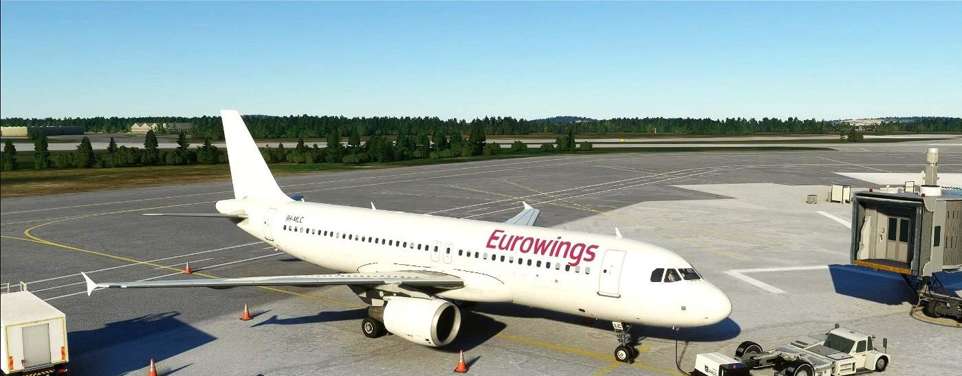 Fenix A320 Eurowings (Avion Express Malta) (9H-MLC) 8K Livery v1.0