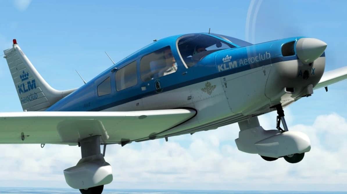 PA-28 Warrior II, KLM Aeroclub, PH-KAX v1.0