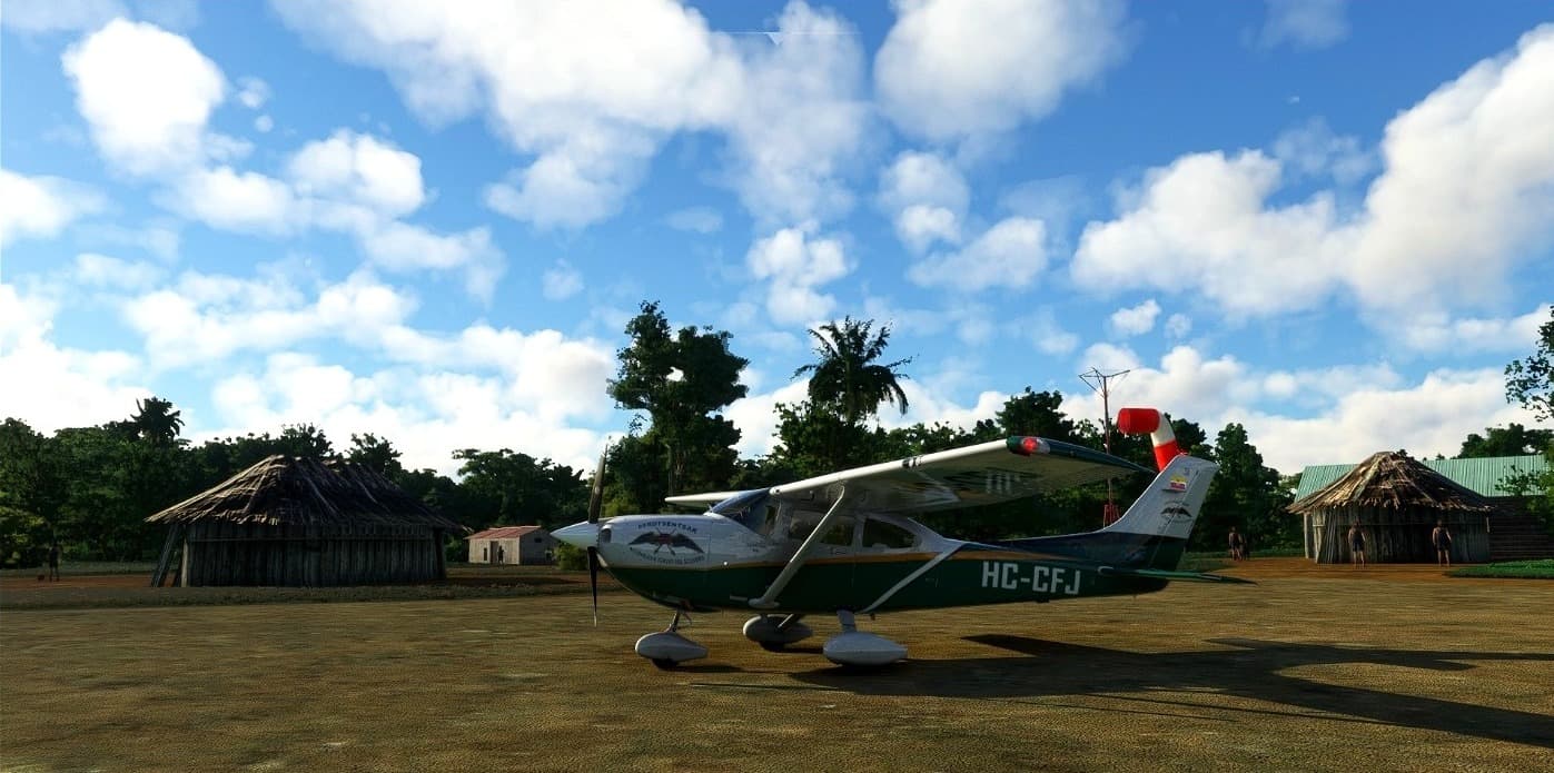 Cessna 182 HC-CFJ Aerotsentsak v1.0