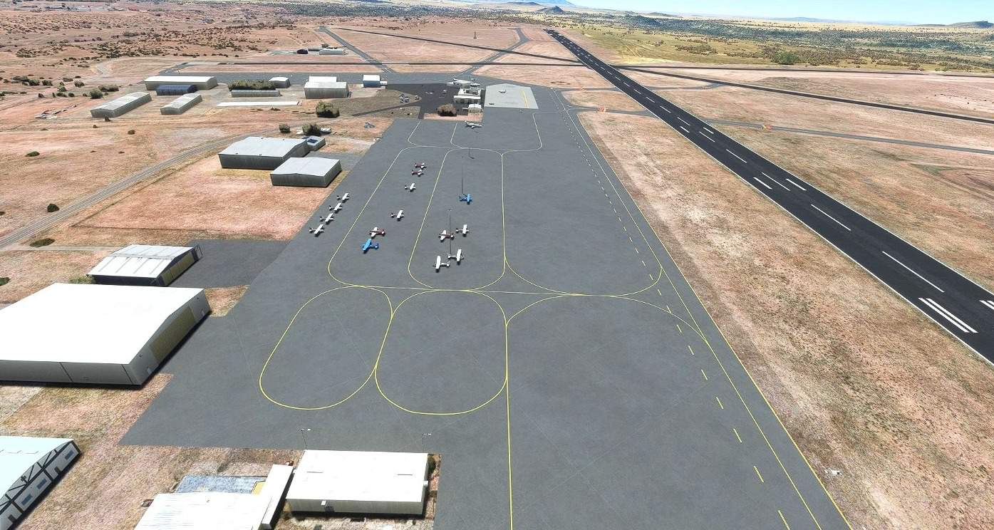 Santa Fe Municipal Airport (KSAF) v1.0 MSFS2020 Airports Mod