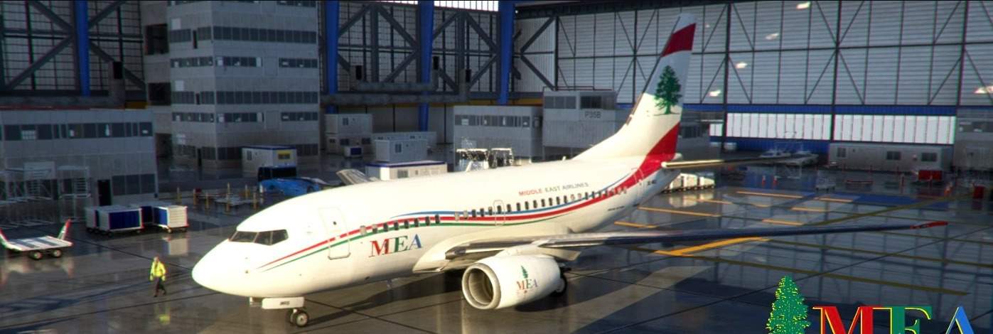 PMDG B737-600 Middle East Airlines OD-MRS v1.0