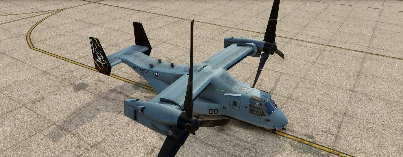 MV-22B Osprey USMC VMMT-204 Raptors v1.0